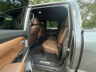 2023 Nissan TITAN XD Crew Cab Platinum Reserve 4x4 - Interior Rear Seat Image